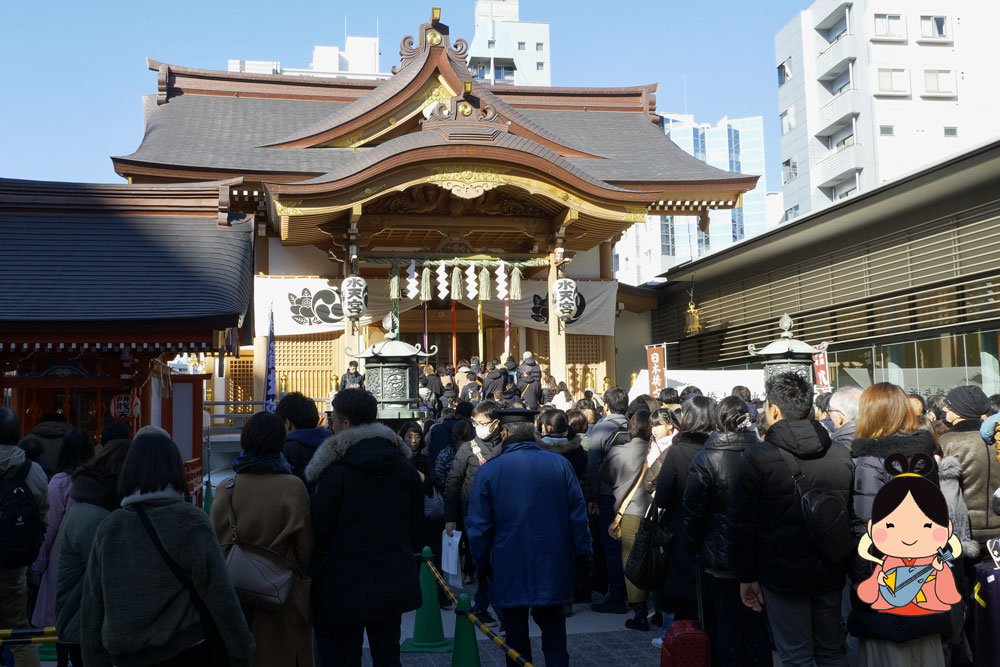 Suitengu Jinja Nihonbashi cosa vedere a Tokyo