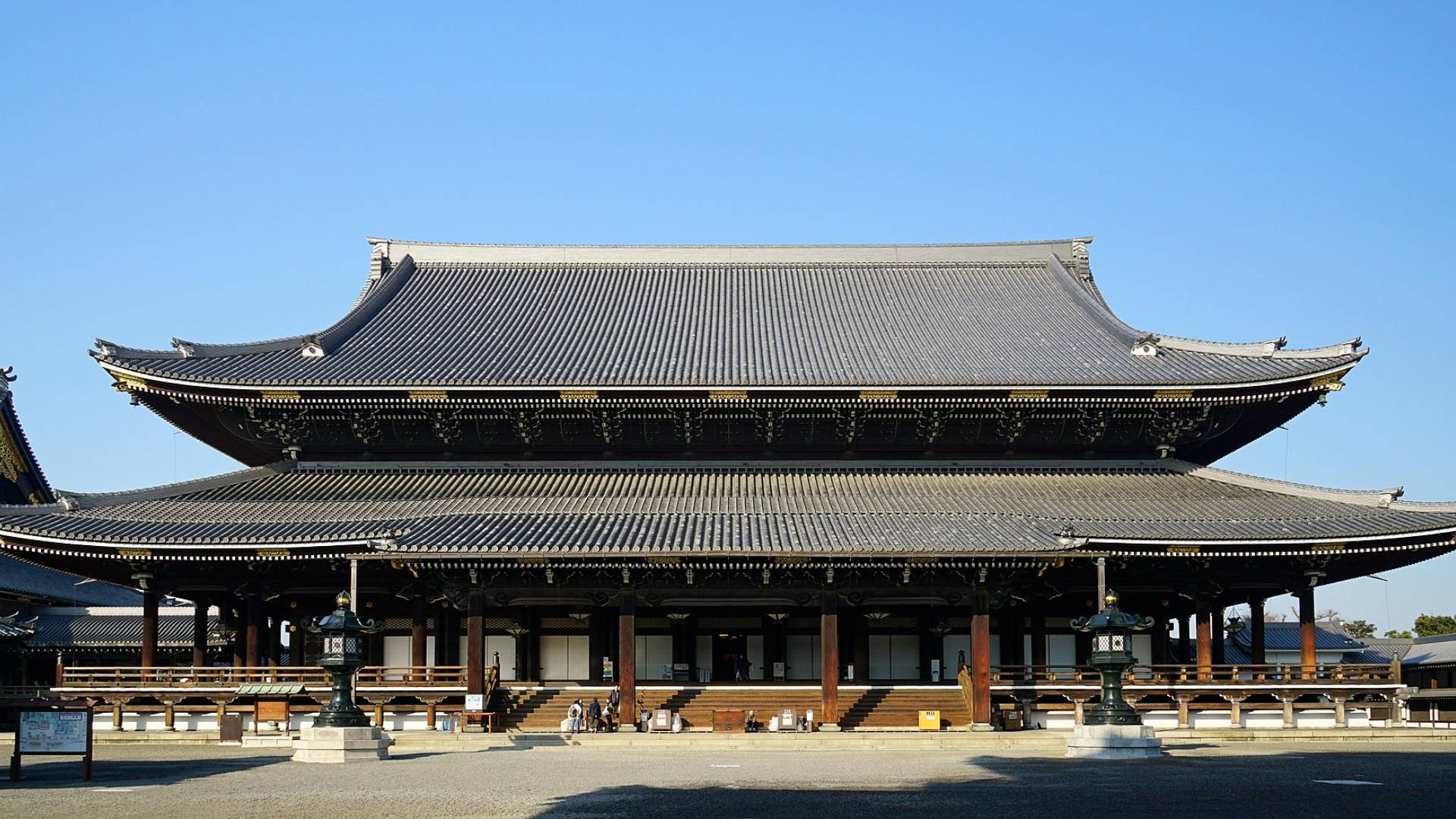 Higashi Honganji Goei-dō kyoto cosa vedere giappone Higashi Honganji Goei-dō kyoto cosa vedere giappone