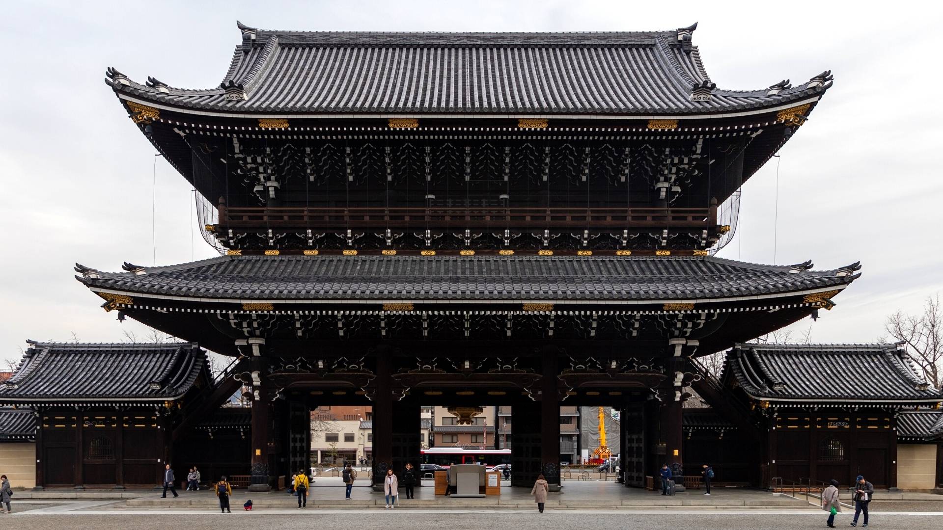 Higashi Honganji Goei-do-mon kyoto cosa vedere giappone Higashi Honganji Goei-do-mon kyoto cosa vedere giappone