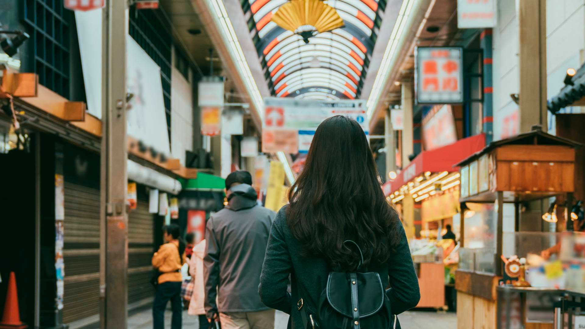 Mercato Kuromon a Osaka cosa vedere Giappone