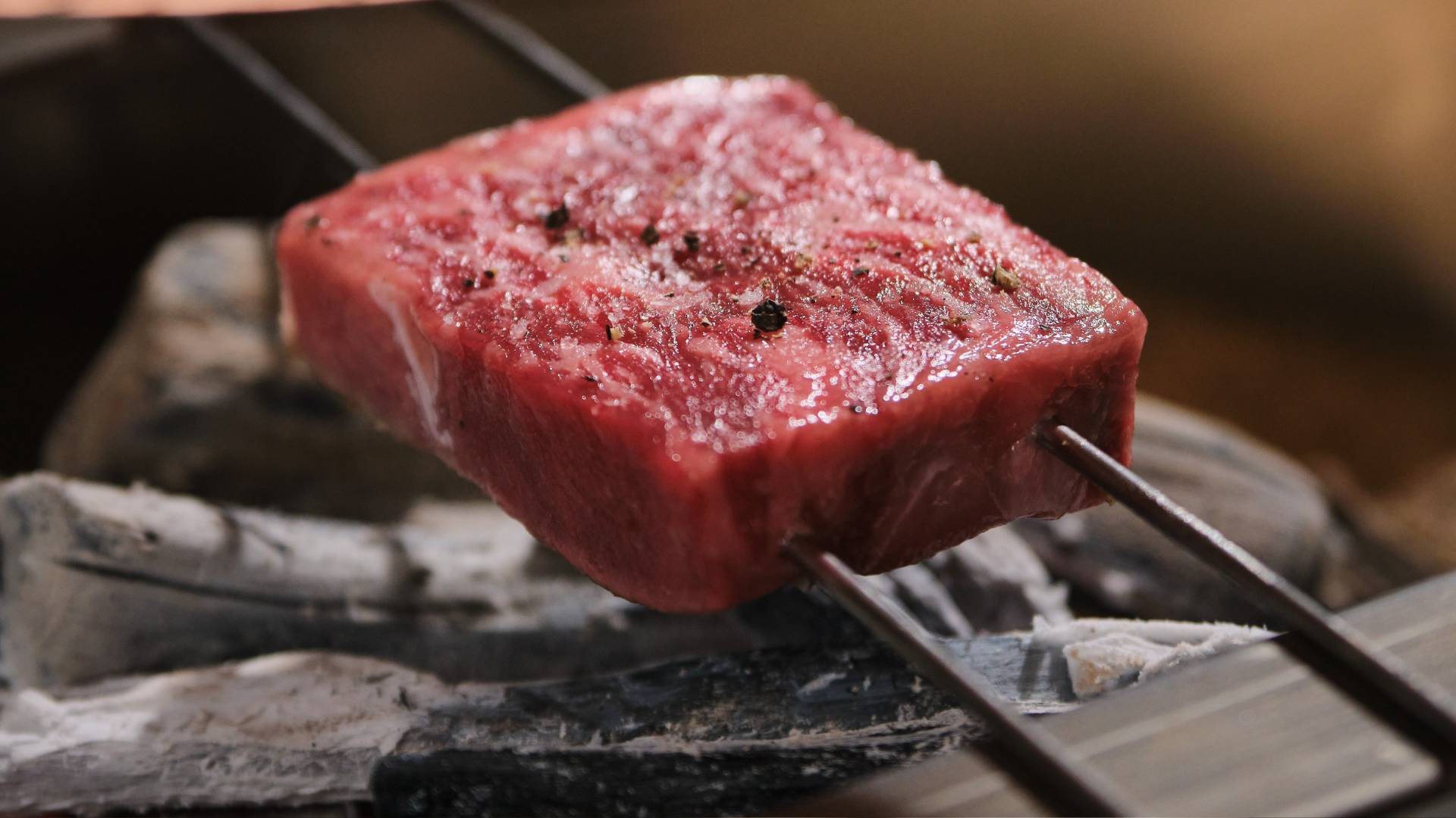 : bistecca Hida beef A5 cottura alla brace, Matsuki Ushi Takayama