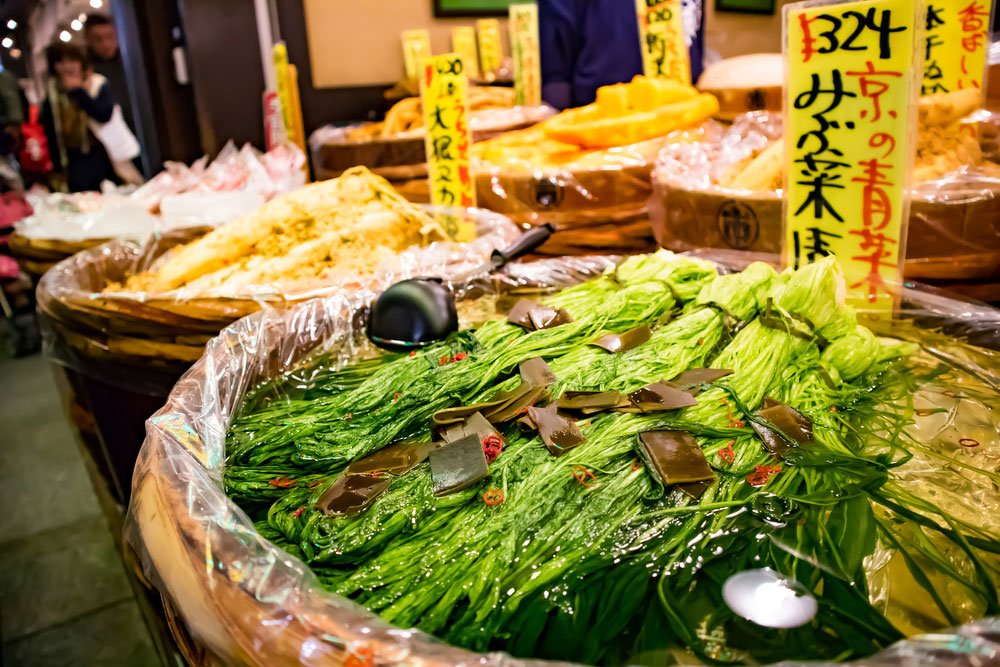 nishiki market cosa mangiare e vedere a Kyoto
