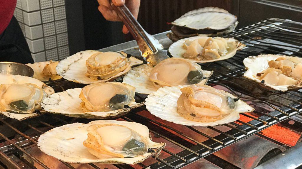 Mercato Kuromon a Osaka cosa vedere Giappone