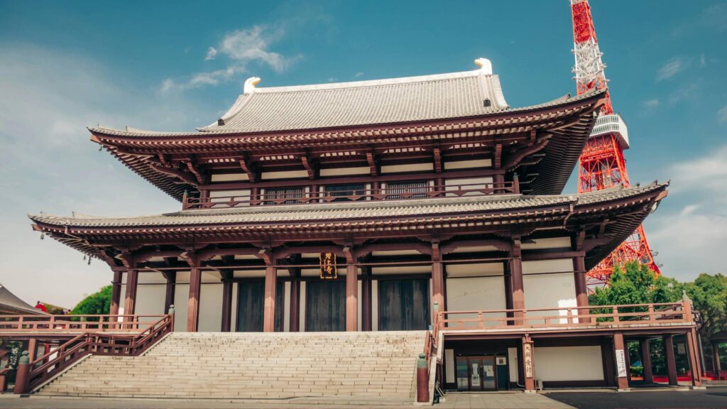 Tempio Zojo-ji di Tokyo cosa vedere Giappone
